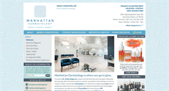 Desktop Screenshot of manhattan-dermatology.com